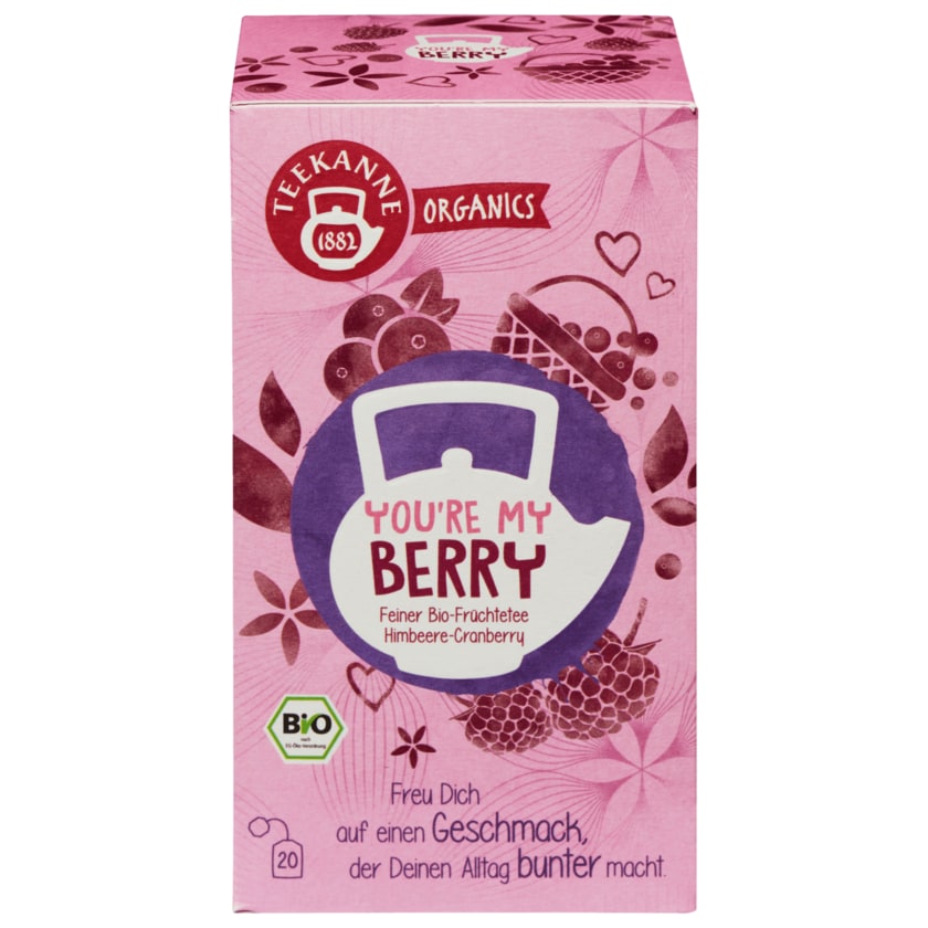 Teekanne Organics Bio Tee You're My Berry 45g, 20 Beutel